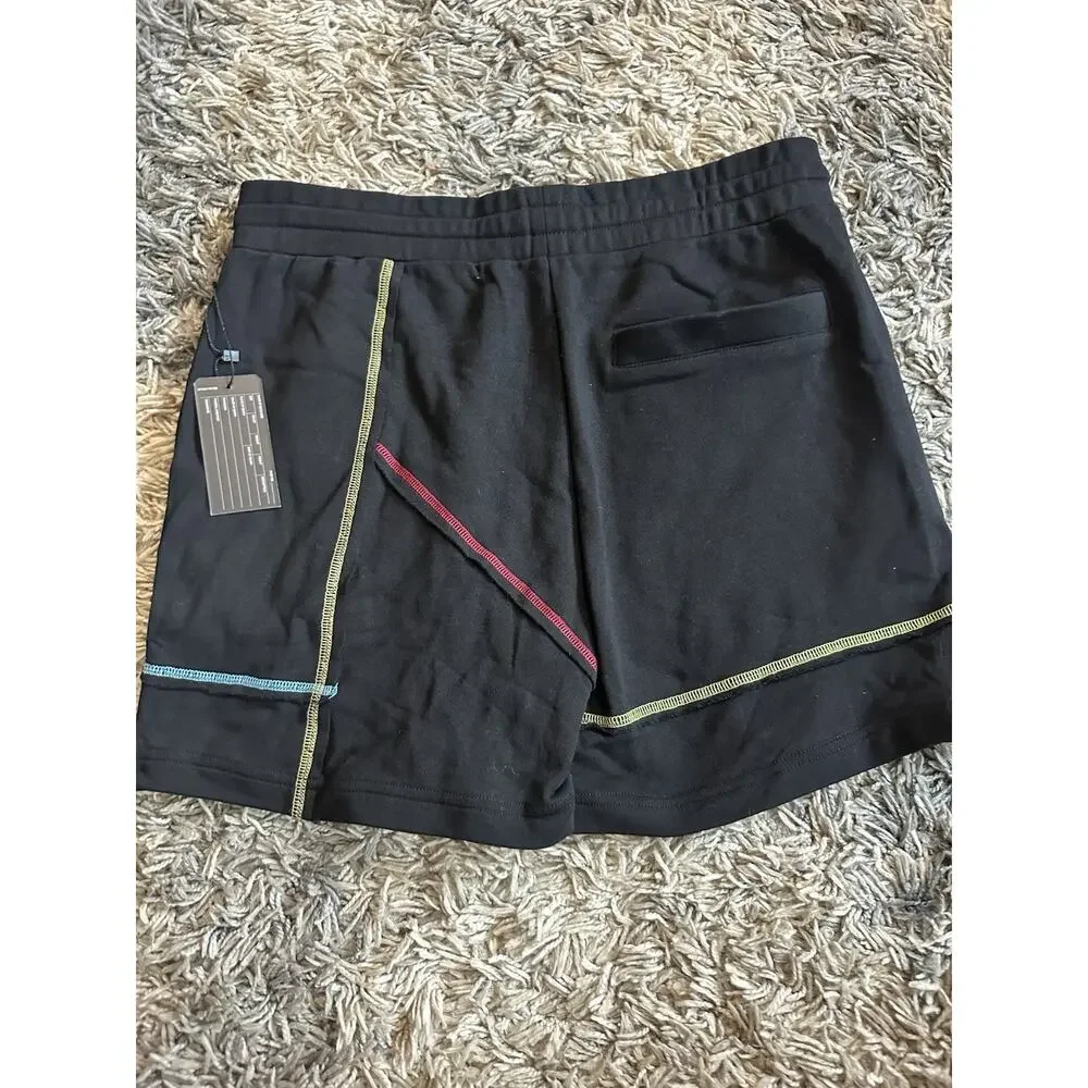 Cloak Brand Prism Rainbow Stitch Flaired Sweatshorts Size Small
